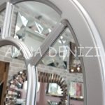 Bergamo Model Gümüş Renk Dekoratif Pencere Ayna-20