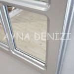 Bergamo Model Gümüş Renk Dekoratif Pencere Ayna-21