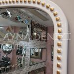 Sinyora Model Beyaz Altın Renk Boy Aynası-16