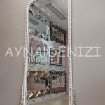 Sinyora Model Beyaz Altın Renk Boy Aynası-2