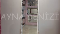 Sinyora Model Beyaz Altın Renk Boy Aynası