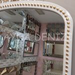 Sinyora Model Beyaz Altın Renk Boy Aynası-24