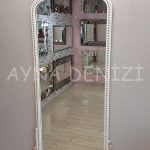 Sinyora Model Beyaz Altın Renk Boy Aynası-3