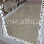 Sinyora Model Eskitme Beyaz Renk Boy Aynası-18