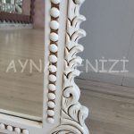 Sinyora Model Eskitme Beyaz Renk Boy Aynası-20