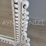 Sinyora Model Eskitme Beyaz Renk Boy Aynası-21
