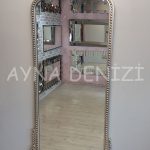 Sinyora Model Gümüş Renk Boy Aynası-14