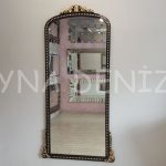 Sinyora Model Siyah Altın Renk Boy Aynası-1