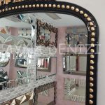 Sinyora Model Siyah Altın Renk Boy Aynası-17