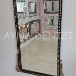 Sinyora Model Siyah Altın Renk Boy Aynası-19