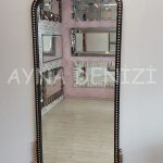 Sinyora Model Siyah Altın Renk Boy Aynası-2