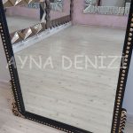 Sinyora Model Siyah Altın Renk Boy Aynası-23