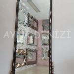 Sinyora Model Siyah Altın Renk Boy Aynası-5