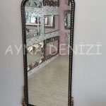 Sinyora Model Siyah Altın Renk Boy Aynası-8