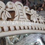 Sinyora Model Eskitme Beyaz Renk Ayaklı Boy Aynası-20