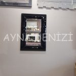 Çizgi Small Black Model Modern Ayna-11