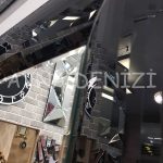 Çizgi Small Black Model Modern Ayna-15