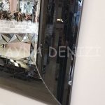 Çizgi Small Black Model Modern Ayna-18