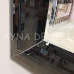 Çizgi Small Black Model Modern Ayna-20