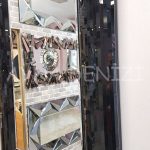 Çizgi Small Black Model Modern Ayna-21