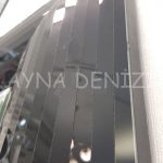 Çizgi Small Black Model Modern Ayna-23