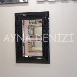 Çizgi Small Black Model Modern Ayna-4