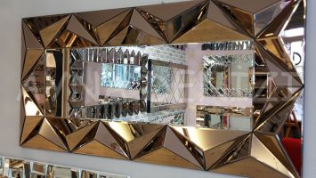 Hipnoz Bronze Model Modern Ayna