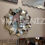 Kristal Silver Model Modern Ayna-15