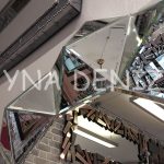 Kristal Silver Model Modern Ayna-18