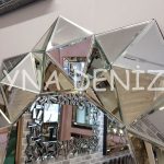 Kristal Silver Model Modern Ayna-22