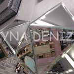 Kristal Silver Model Modern Ayna-23