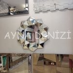 Kristal Silver Model Modern Ayna-4