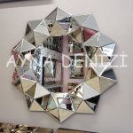 Kristal Silver Model Modern Ayna-6