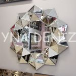 Kristal Silver Model Modern Ayna-8