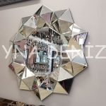Kristal Silver Model Modern Ayna-9
