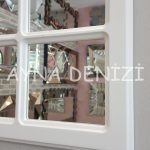 Fondi Model Beyaz Renk Dekoratif Pencere Ayna-12