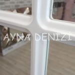 Fondi Model Beyaz Renk Dekoratif Pencere Ayna-13