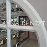 Fondi Model Beyaz Renk Dekoratif Pencere Ayna-22