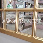 Latina Model Altın Renk Dekoratif Pencere Ayna-18