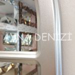 Latina Model Gümüş Renk Dekoratif Pencere Ayna-15