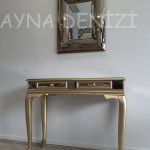 Çizgi Tiny Bronze Model Modern Ayna-13