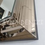 Çizgi Tiny Bronze Model Modern Ayna-17