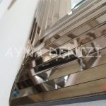 Çizgi Tiny Bronze Model Modern Ayna-22