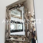 Çizgi Tiny Bronze Model Modern Ayna-7