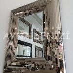 Çizgi Tiny Bronze Model Modern Ayna-8