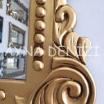 Lady Model Altın Renk Dekoratif Ayna-18