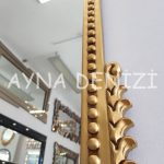 Lady Model Altın Renk Dekoratif Ayna-19