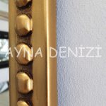 Lady Model Altın Renk Dekoratif Ayna-20