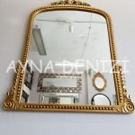 Lady Model Altın Renk Dekoratif Ayna-7