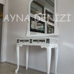 Lady Model Beyaz Renk Dekoratif Ayna-13